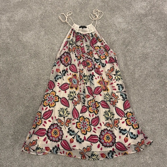 NWOT Rag & Bone Bailey Silk Blend Mini Floral Sleeveless Dress size Medium - Picture 3 of 11